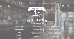 Desktop Screenshot of milltownbar.com